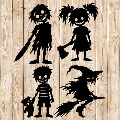 Spooky - Scary Halloween's Kids cutting file
