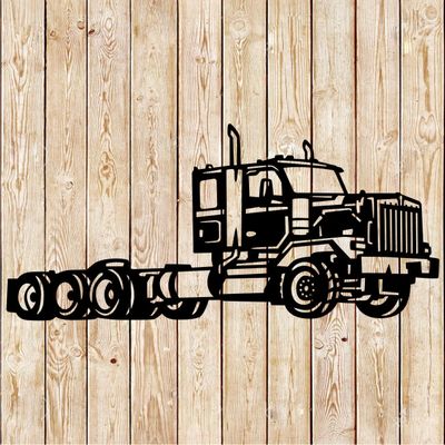 Kenworth C580  Truck Vector Cutting File