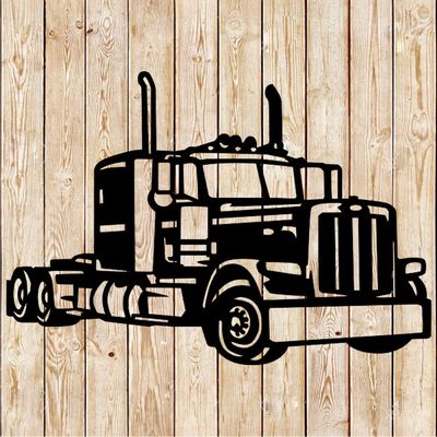 Peterbilt 389 Truck Vector Cutting File