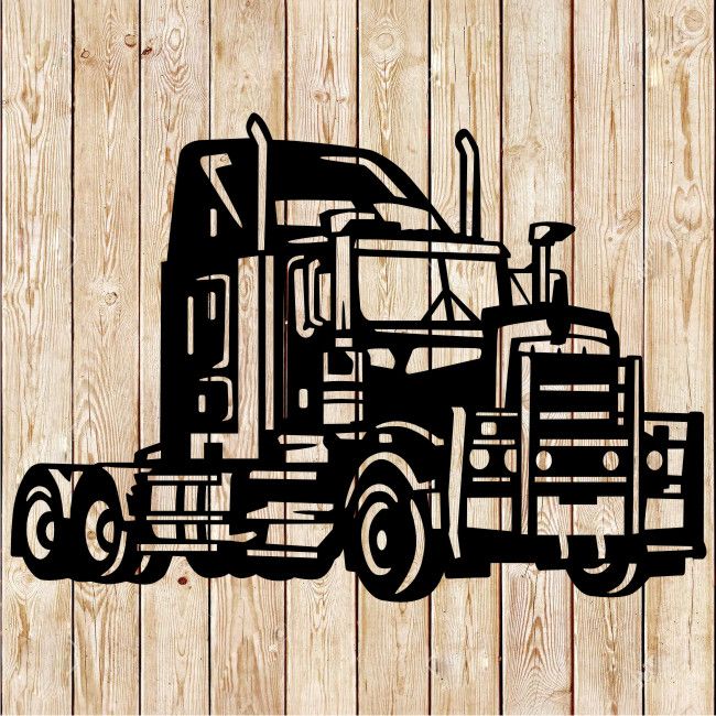 Kenworth T909 Truck Vector Cutting File