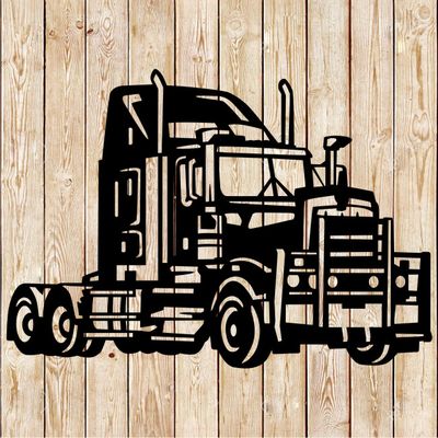 Kenworth T909 Truck Vector Cutting File