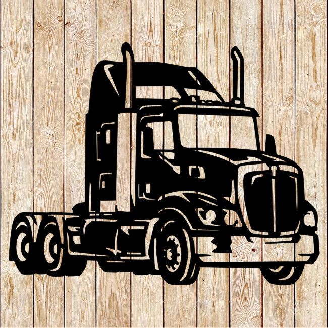 Kenworth T409 Truck Vector Cutting File