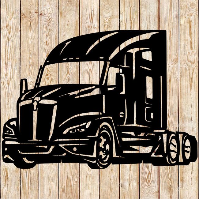 Kenworth t680 Truck Vector Cutting File