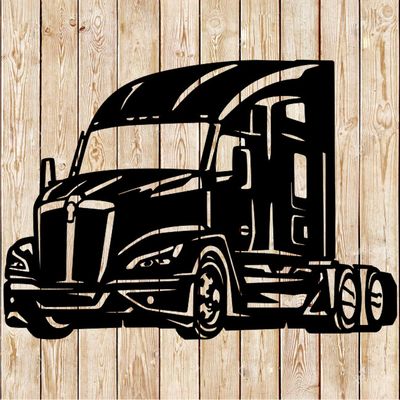 Kenworth t680 Truck Vector Cutting File