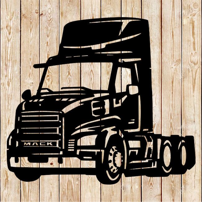 Mack Anthem  Truck Vector Cutting File