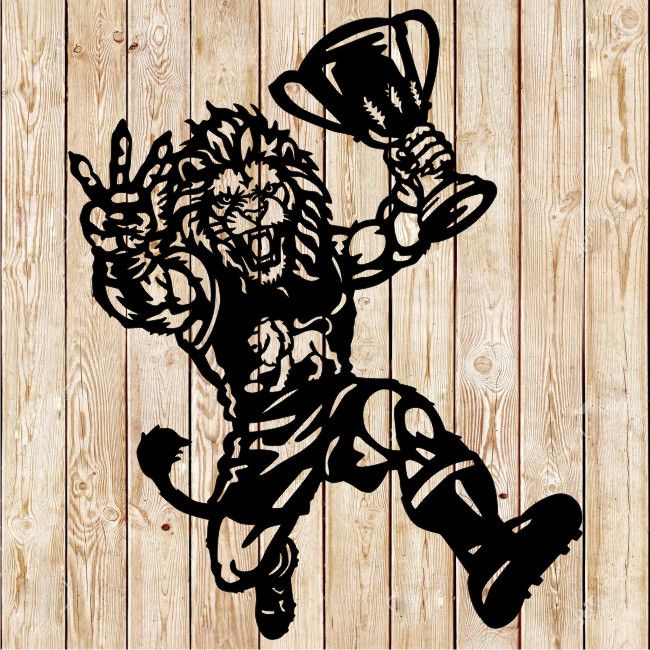 AFL Lions 3RD Premier - AFL cutting file