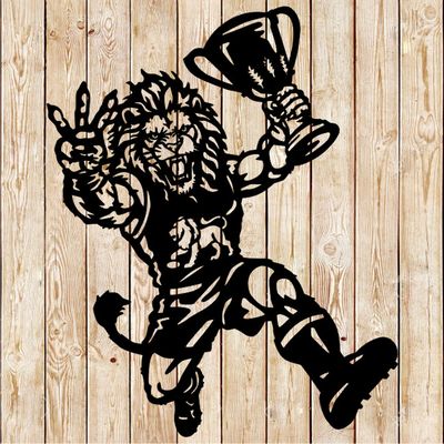 AFL Lions 3RD Premier - AFL cutting file