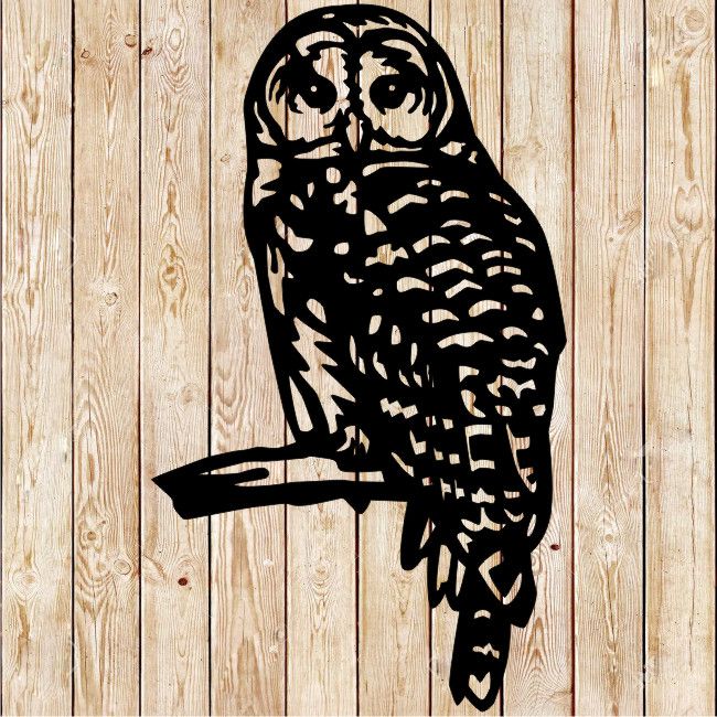 Barred Owl cutting file