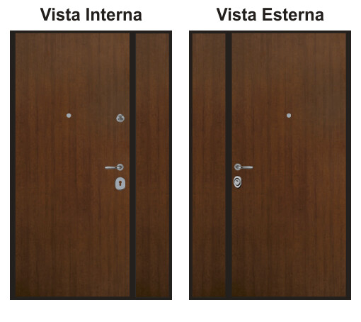 Porta Blindata CL3 - 2 Ante