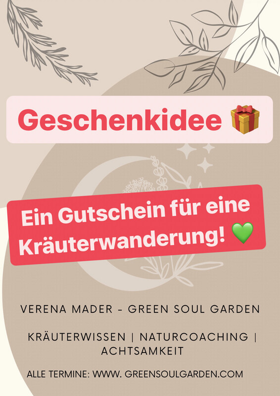 Gutschein Kräuterwanderung - Termin frei wählbar