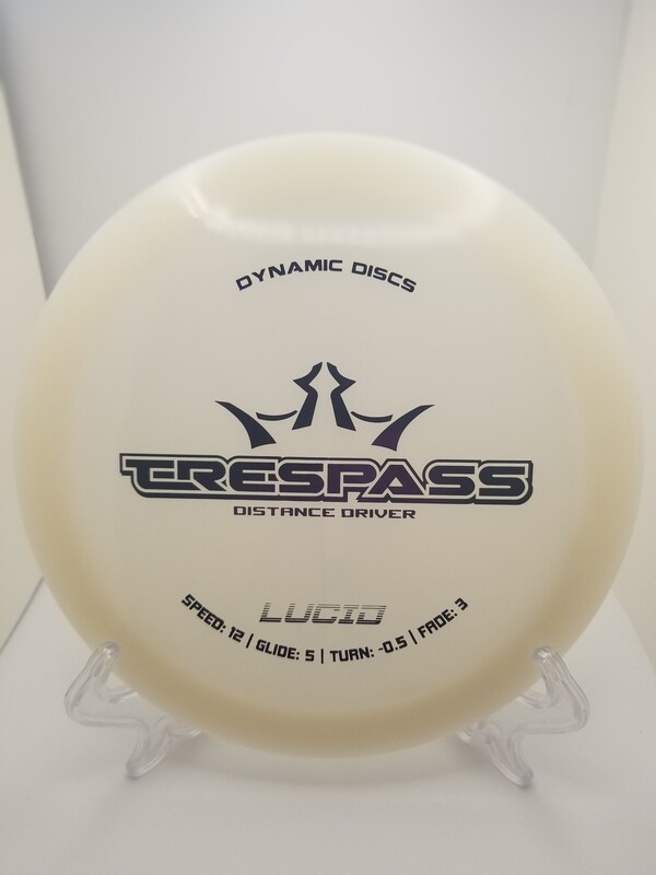 Dynamic Discs White Lucid Trespass 175g