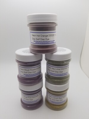 Pro Chem Neon Colors Kit 1 oz Jars.