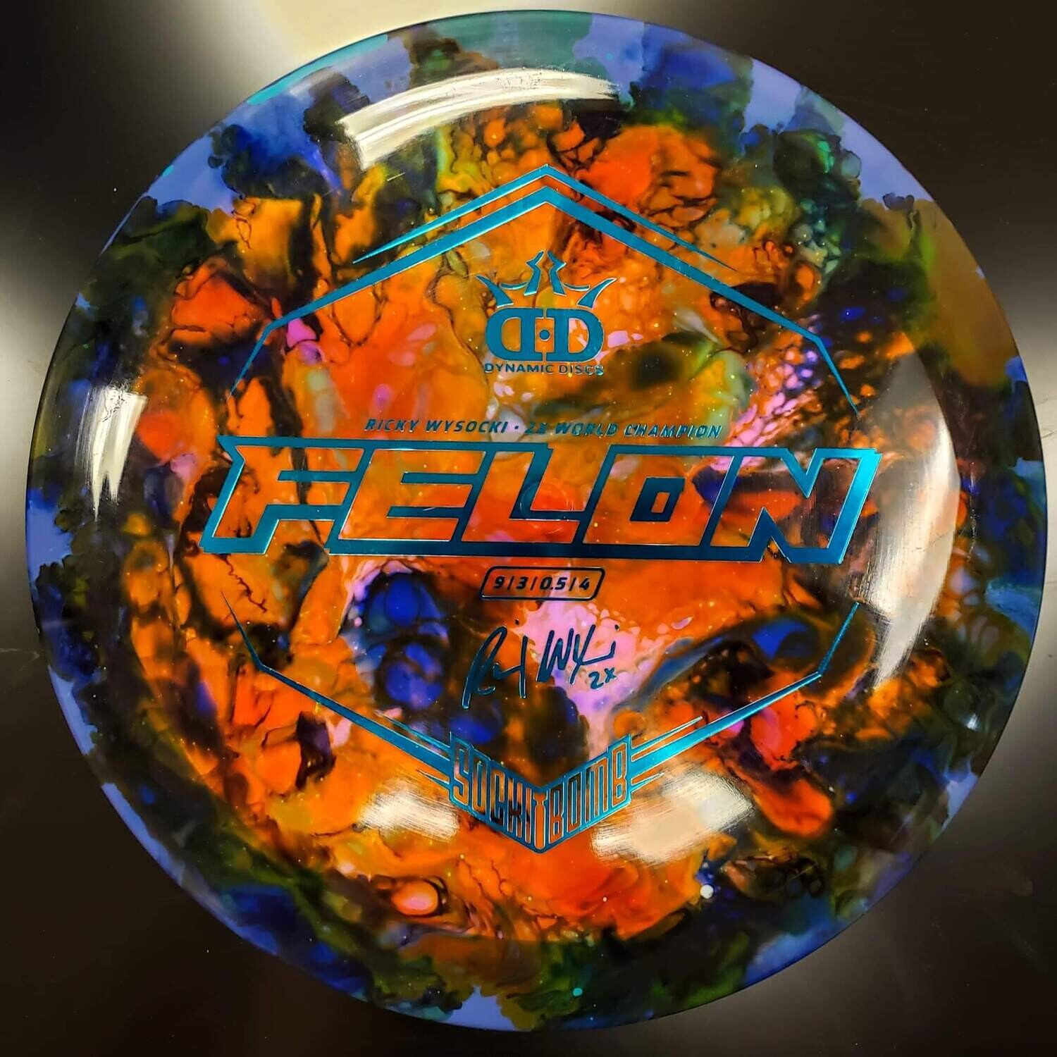 Sockibomb Orbit Felon 173g Shipped! Brought to you by Ace's Fly Dyes
