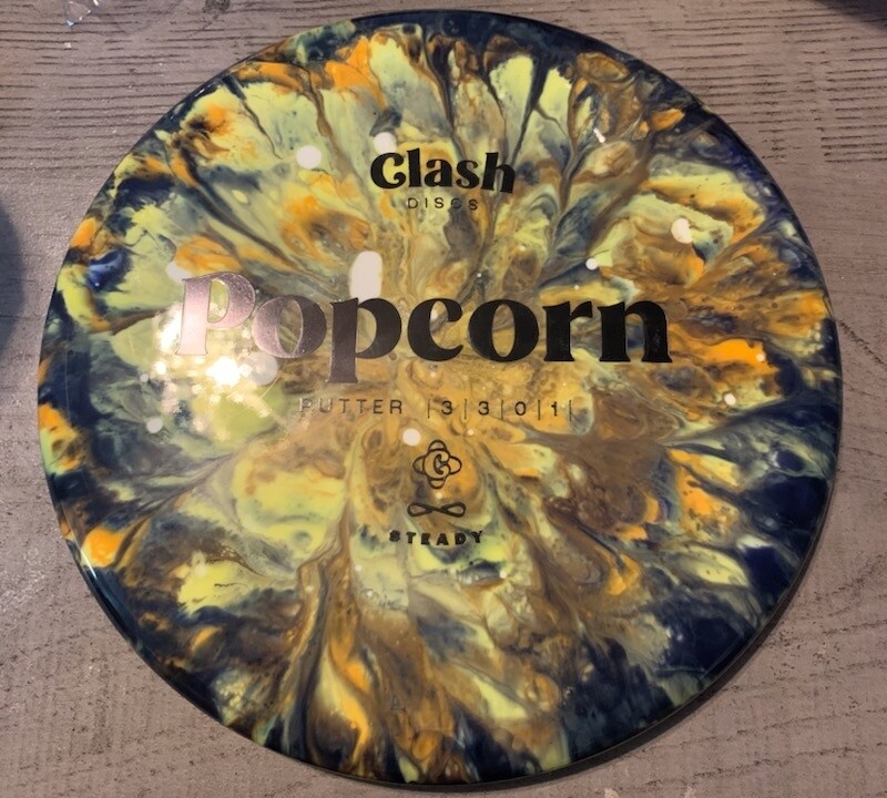 Clash Popcorn Dyed/Never been thrown.  Includes Free shipping!
