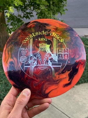 Westside Disc King Tournament Burst 173. Free Shipping!