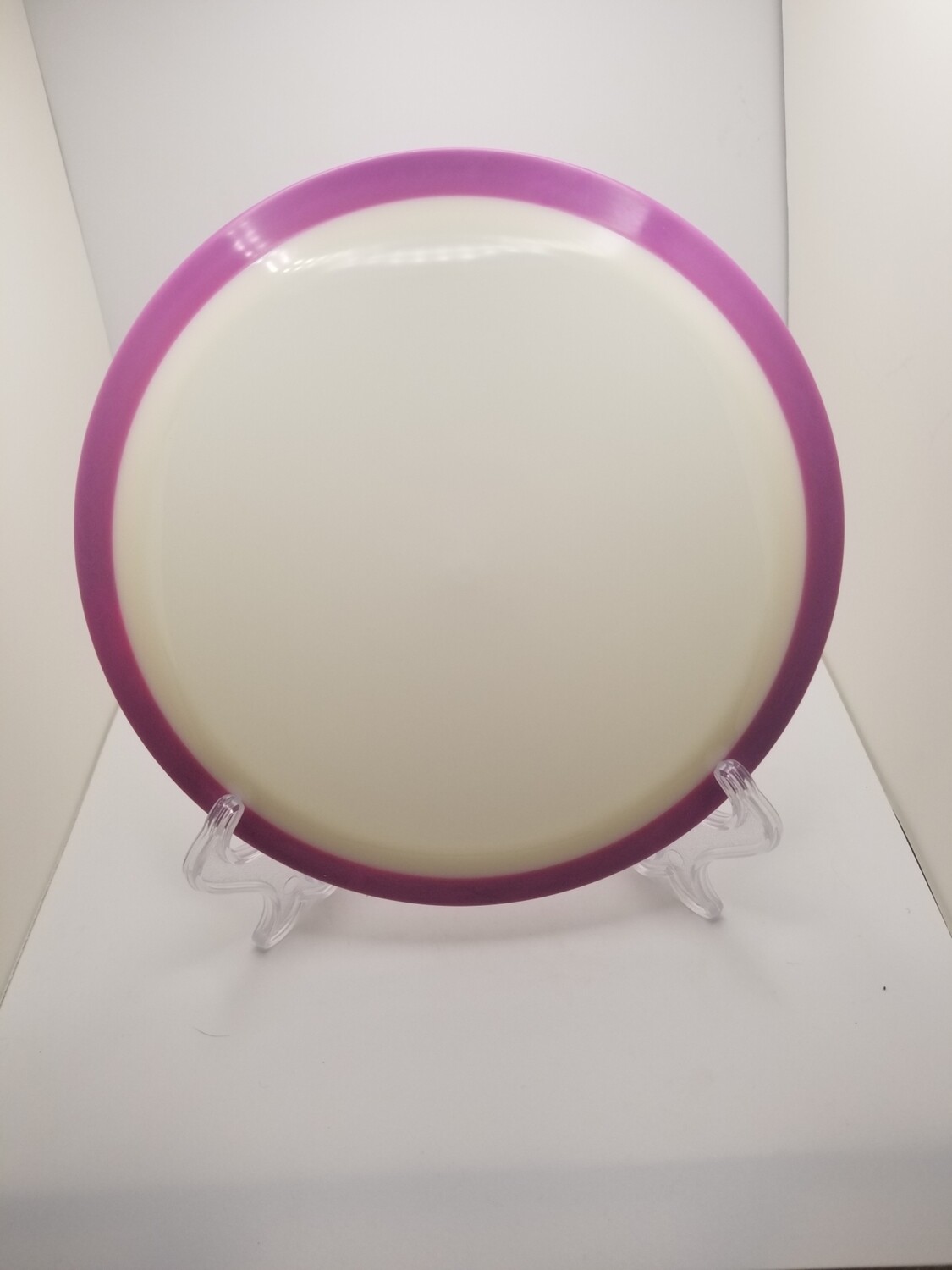 Axiom Discs White Blank Vanish w/ Purple Gyro Rim Neutron 170-173g