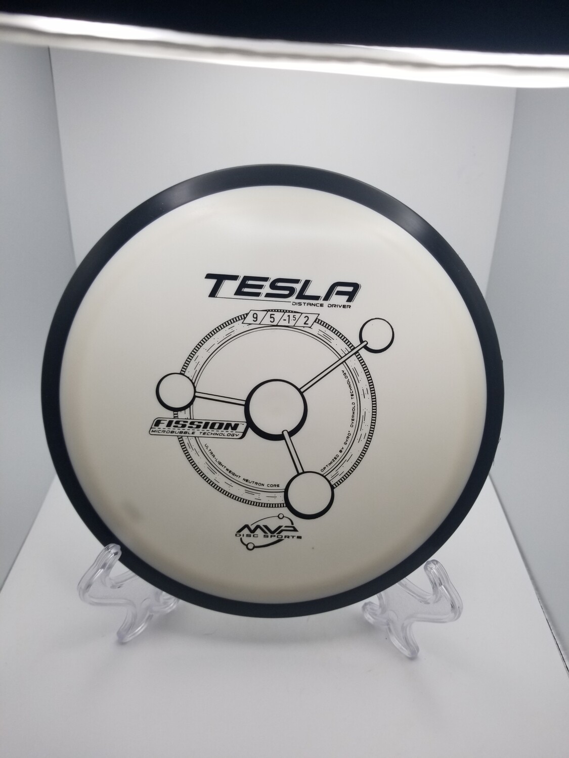 MVP Discs White Stamped Tesla Fission 154-164g