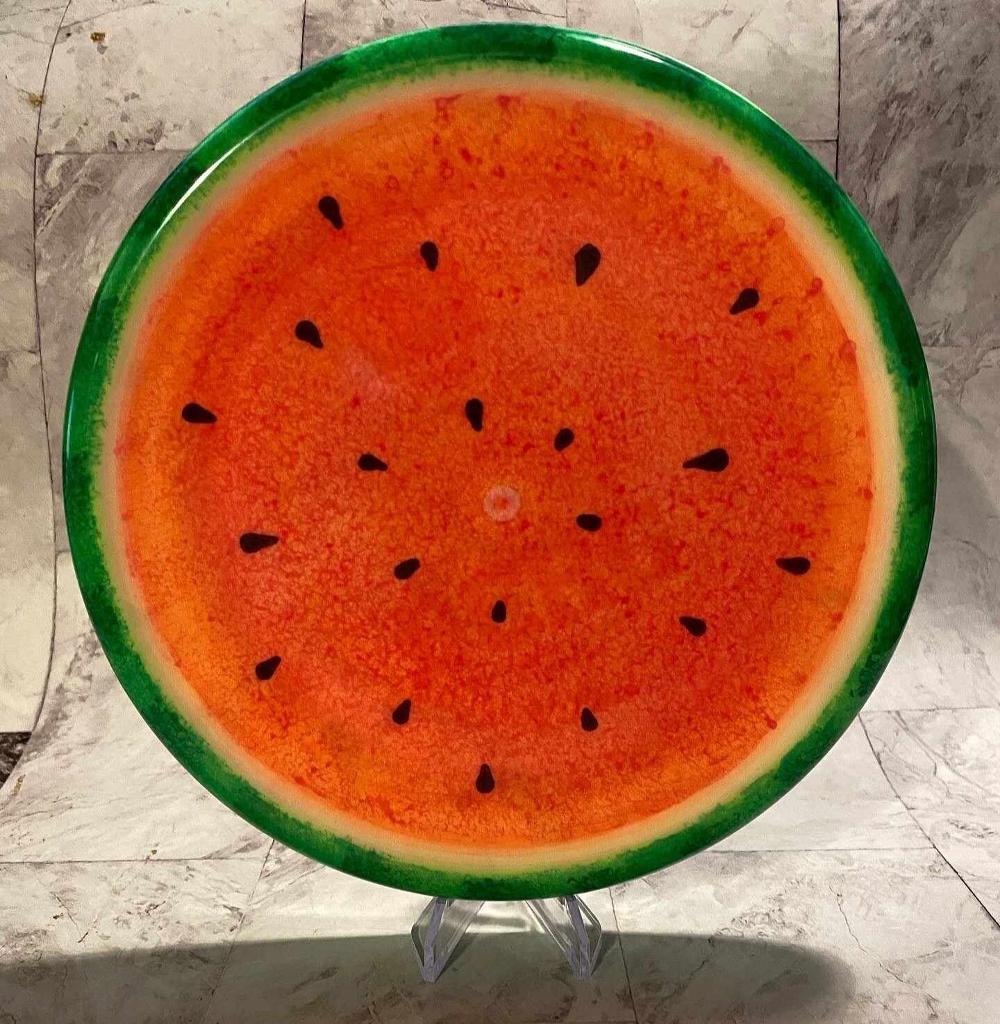 Custom Watermelon Berg by Thunder Buddy Dyes