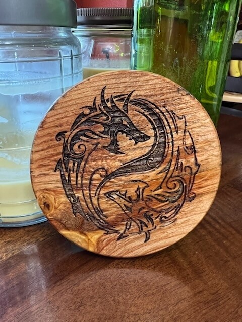 Wood Mini Double Dragon