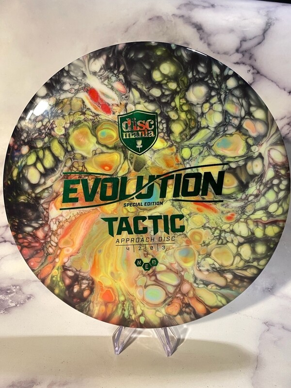 Discmania Evolution Tactic Neo plastic 174g. Free Shipping!