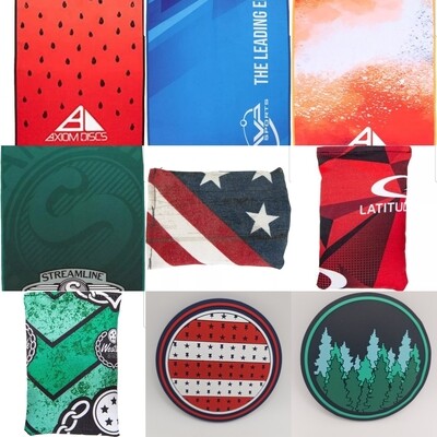 DISC GOLF ACCESSORIES - BAGS, TOWELS, CHALK BAGS, MINIS, RETRIEVERS, UMBRELLAS, APPAREL AND MORE!