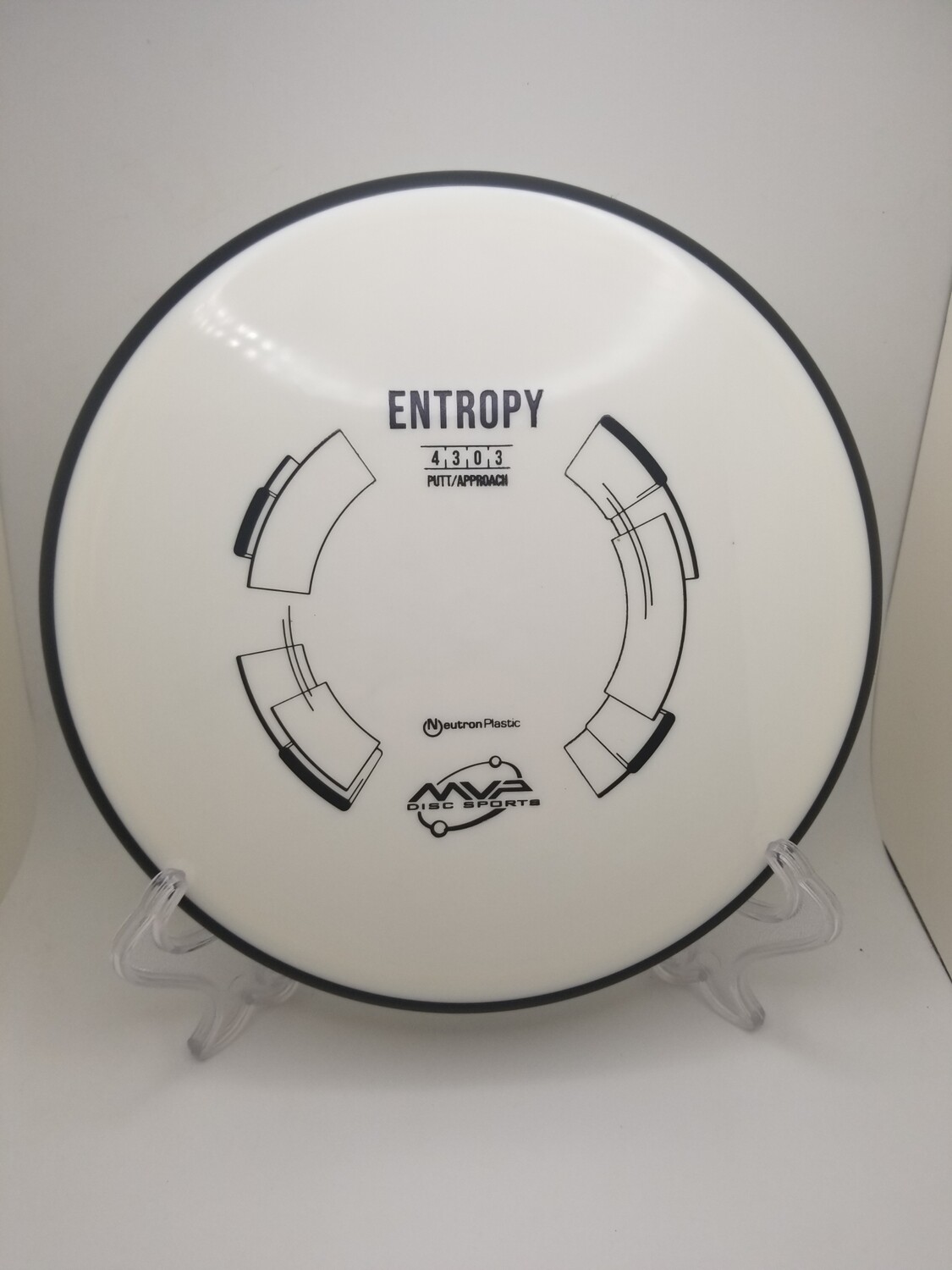 MVP Disc White Stamped Neutron Entropy 170-175g