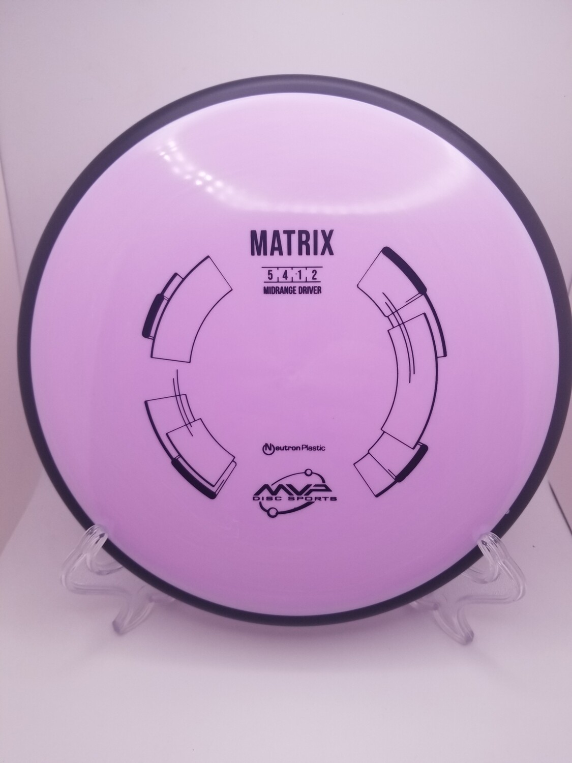 MVP Discs Light Purple Stamped Neutron Matrix 177g