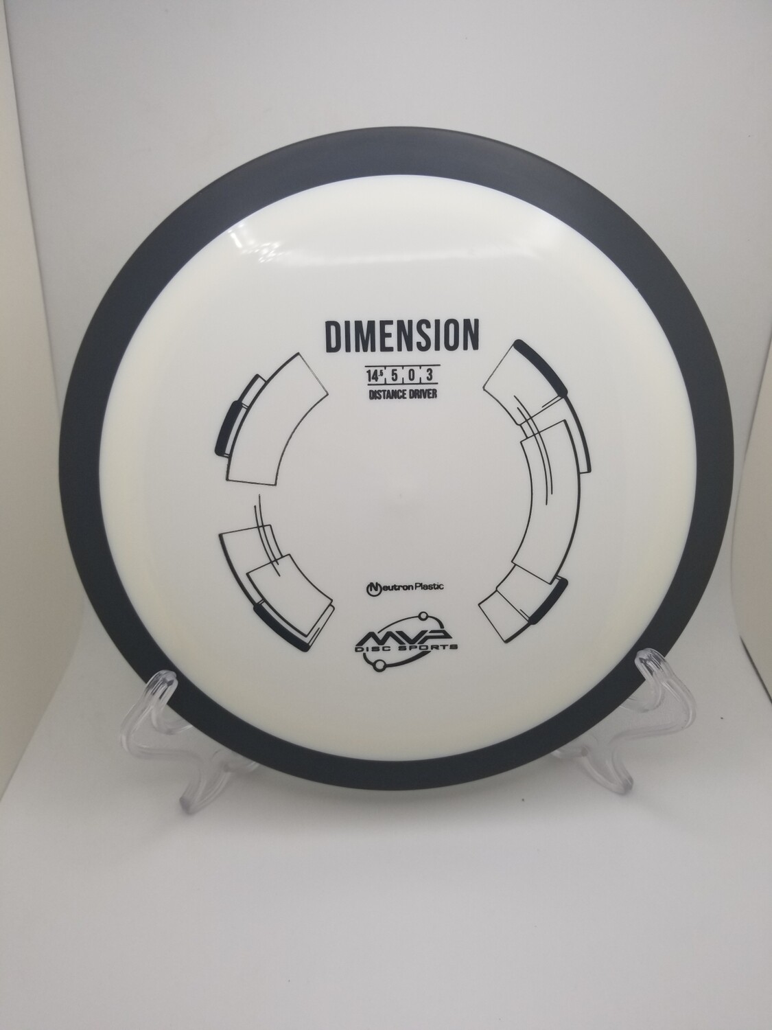MVP Discs White Stamped Neutron Dimension 170-175g