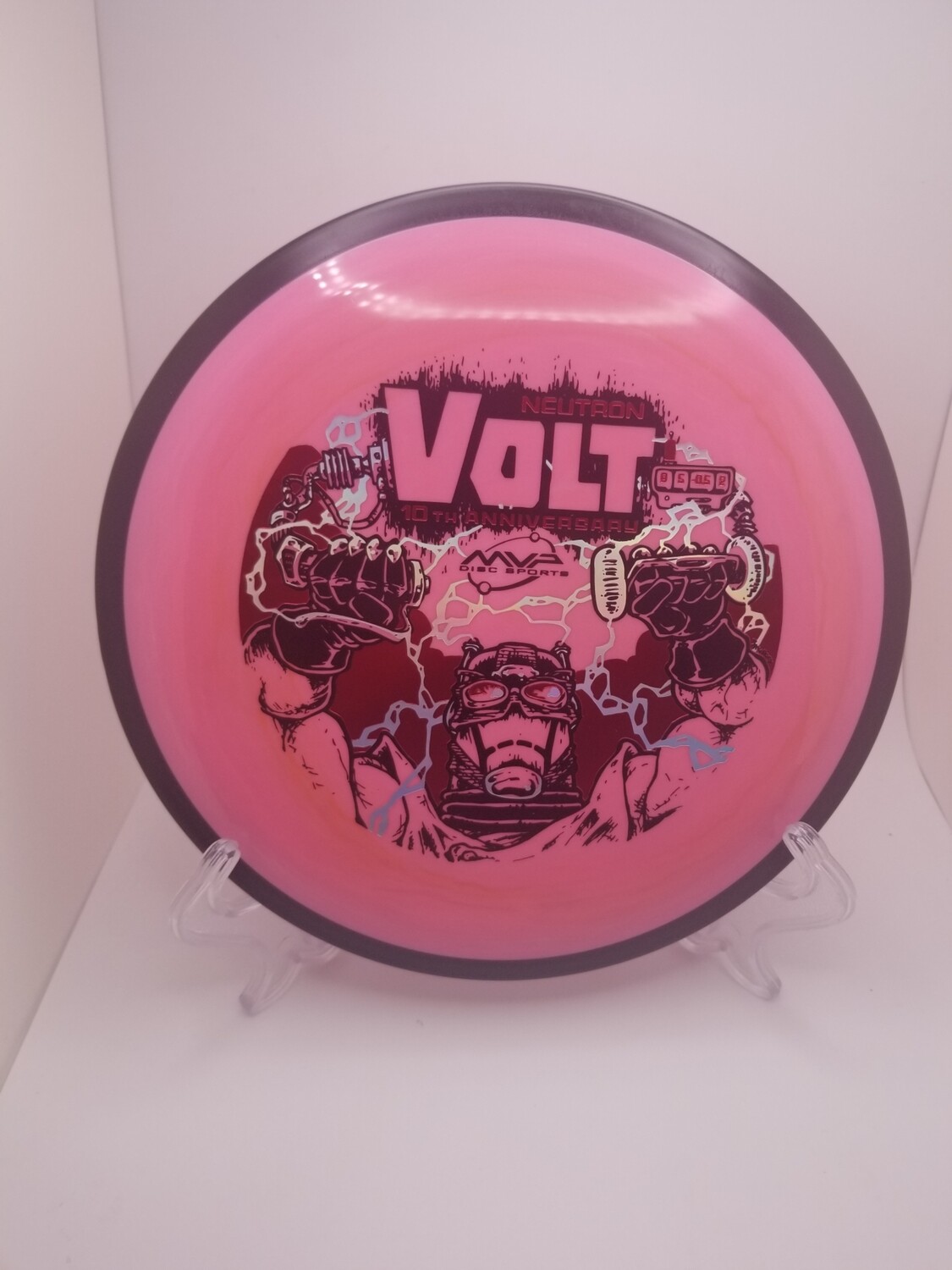 MVP Discs Neutron Volt 10 year Anniversary Pink Skulboy Edition 173g