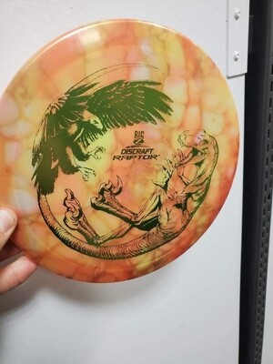 "Prehistoric Land and Air" Disc - Discraft Raptor Free shipping!