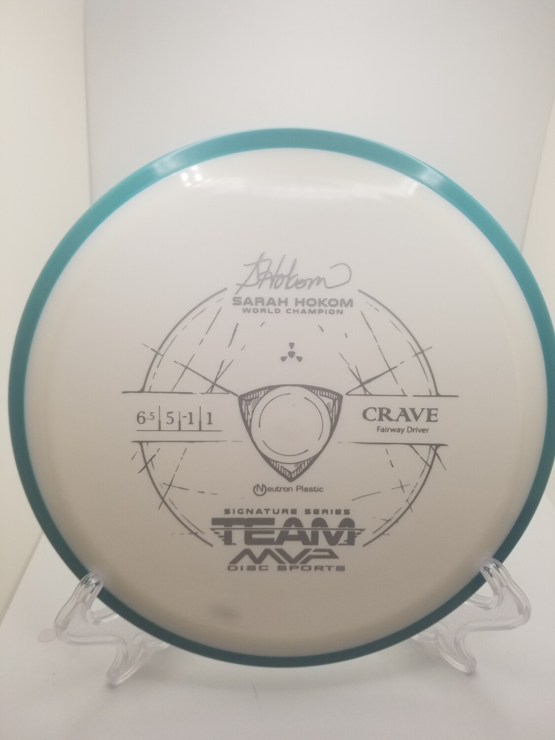 Axiom Discs Team MVP Signature Series Sarah Hokom Neutron Crave (157-169g / Stamped)