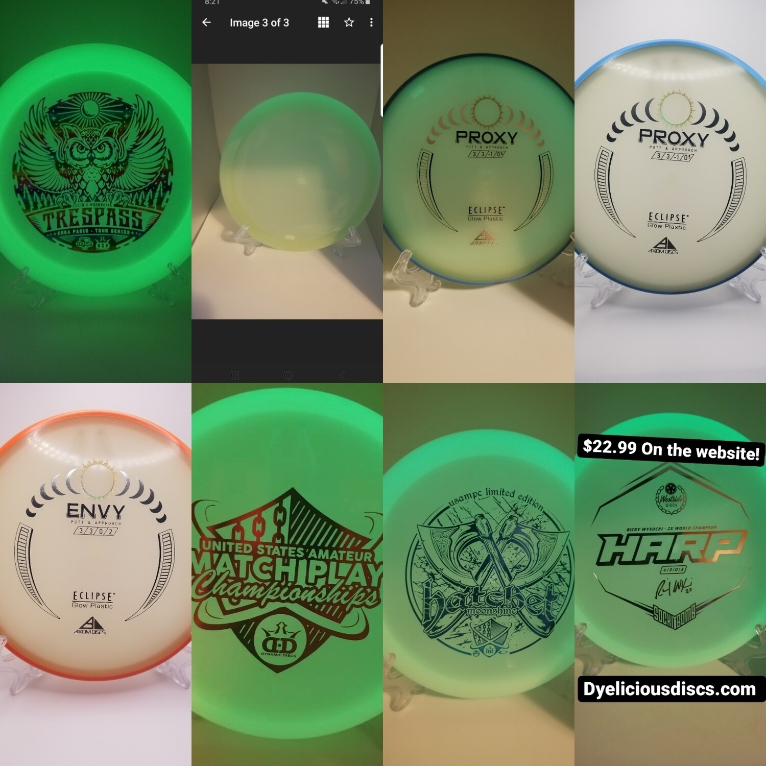 Glow Raptor Disc GLOW DISCS