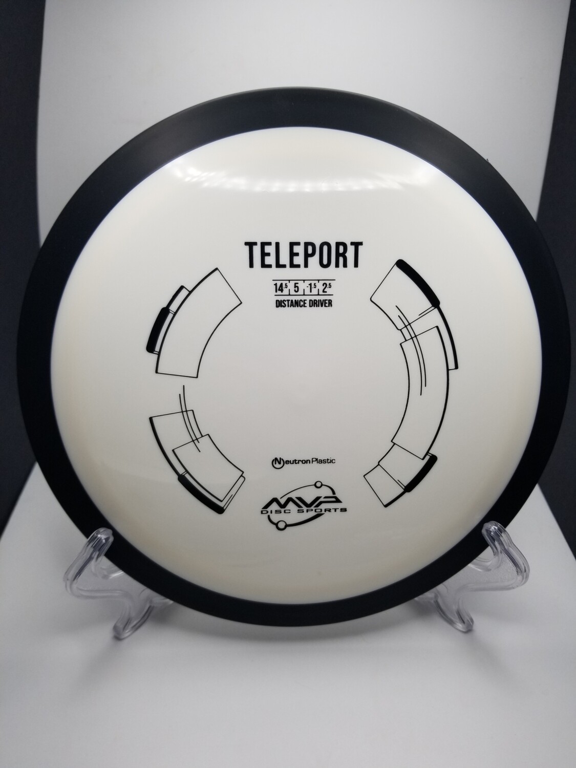 MVP Discs White Stamped Neutron Teleport 175