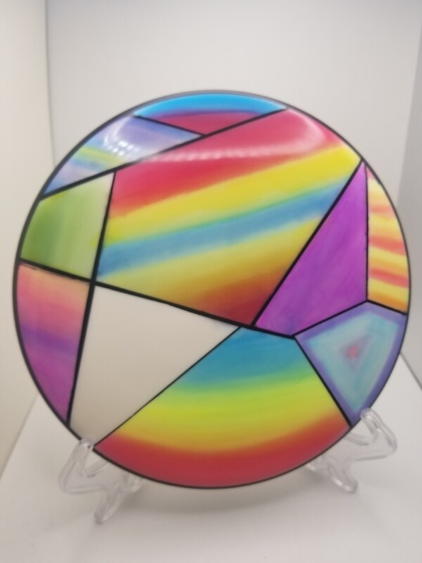 MVP Glitch One of a kind Design. DESIGN AVAILABLE FOR REMAKE/Brought to you by Dyelicious Discs Free Shipping!