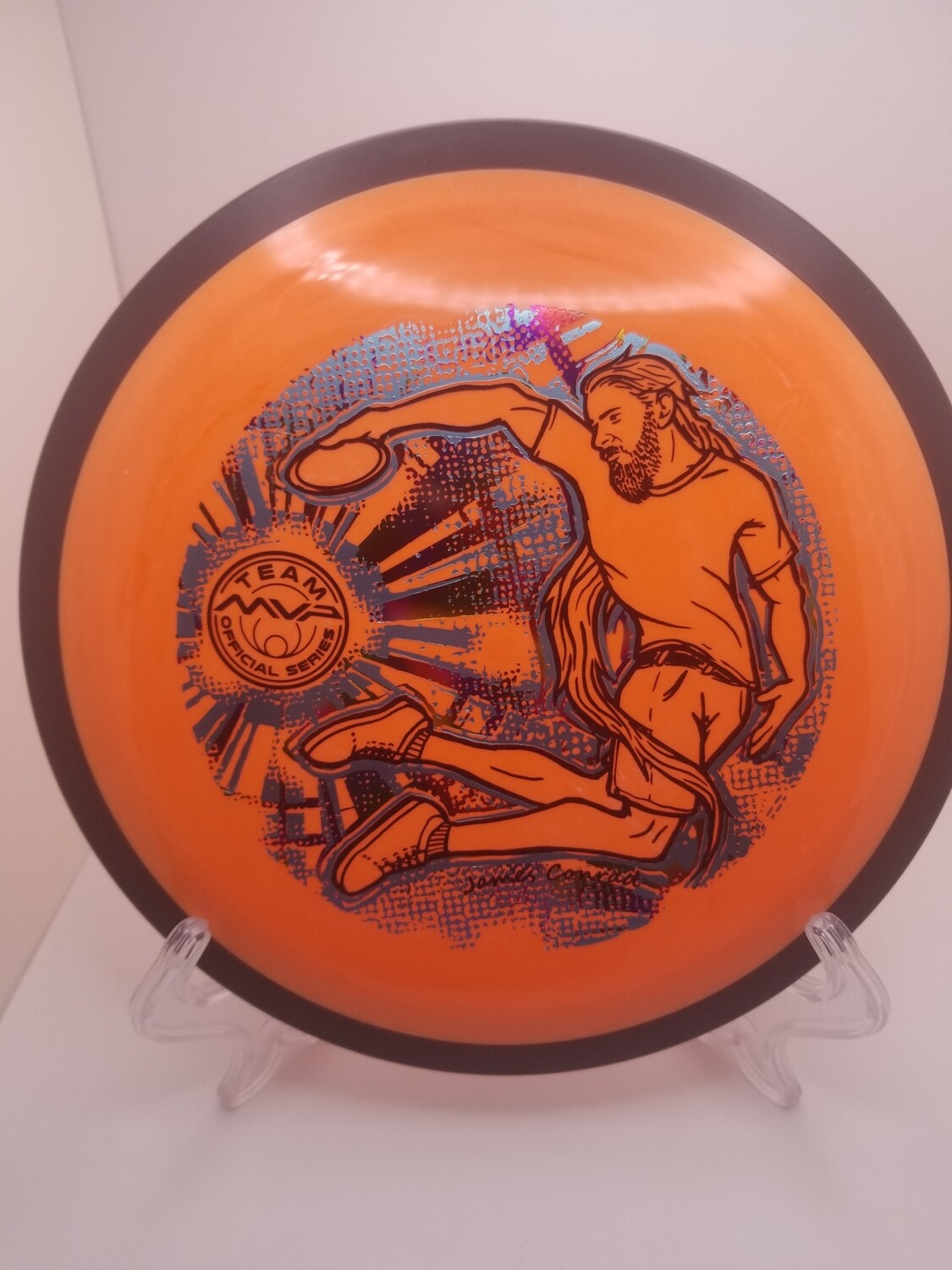 Twisty James Team Series Orange Disc MVP Discs Neutron Zenith 172g