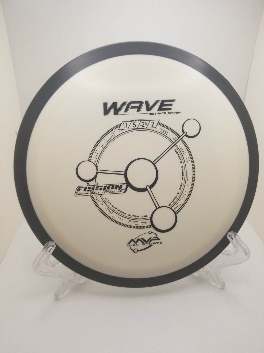 MVP Discs Wave White Stamped Wave Fission 152-159g