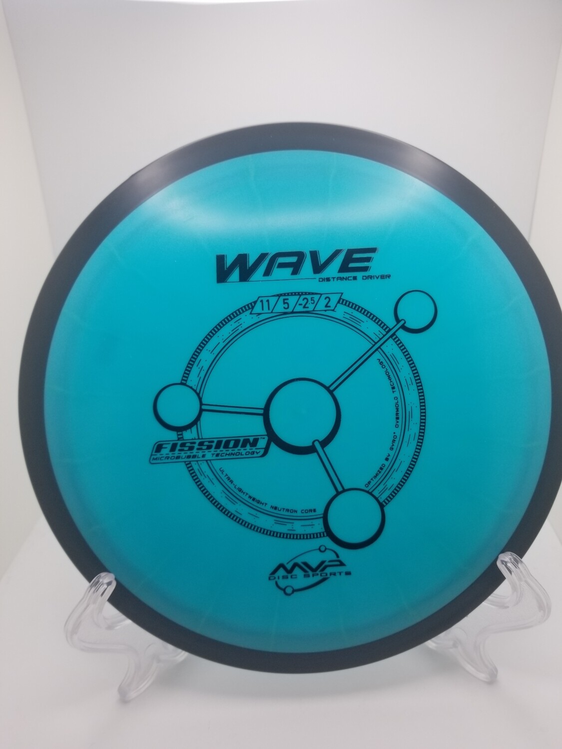 MVP Discs Wave Blue Stamped Fission 159g