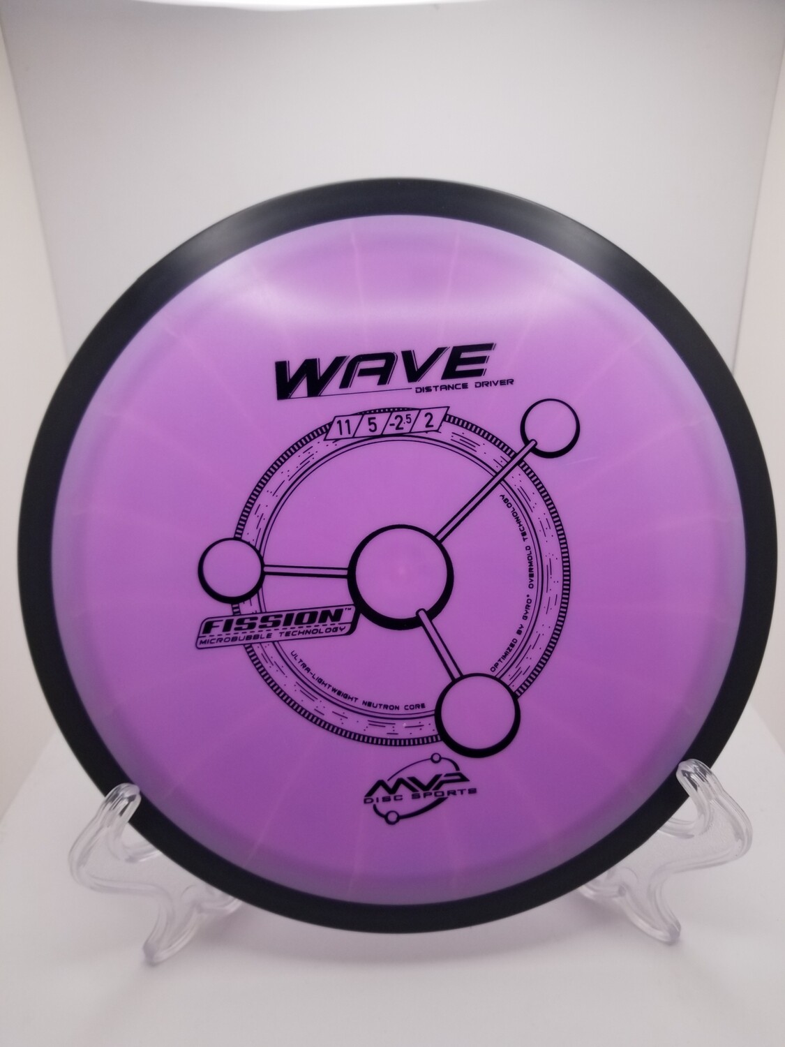 MVP Discs Wave Purple Stamped Fission 160g