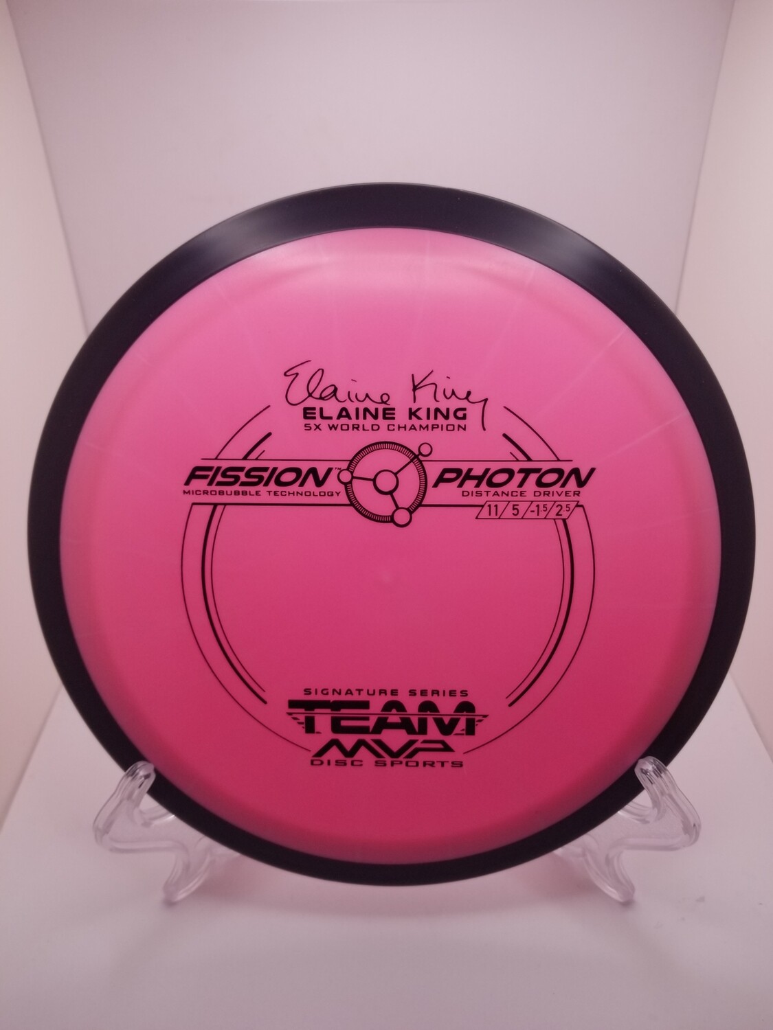 MVP Elaine King Pink Stamped Fission Photon 155g