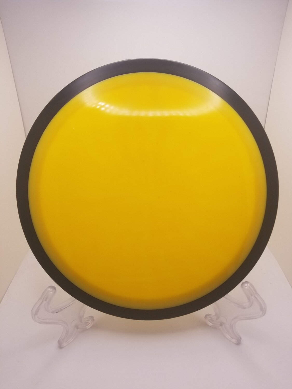 MVP Discs Wave Mustard Yellow Blank with Black Gyro Rim Neutron 175g