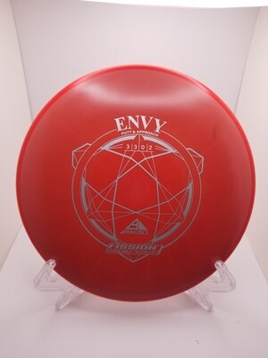 Axiom Discs Envy Red with Red Rim 172g Stamped Fission