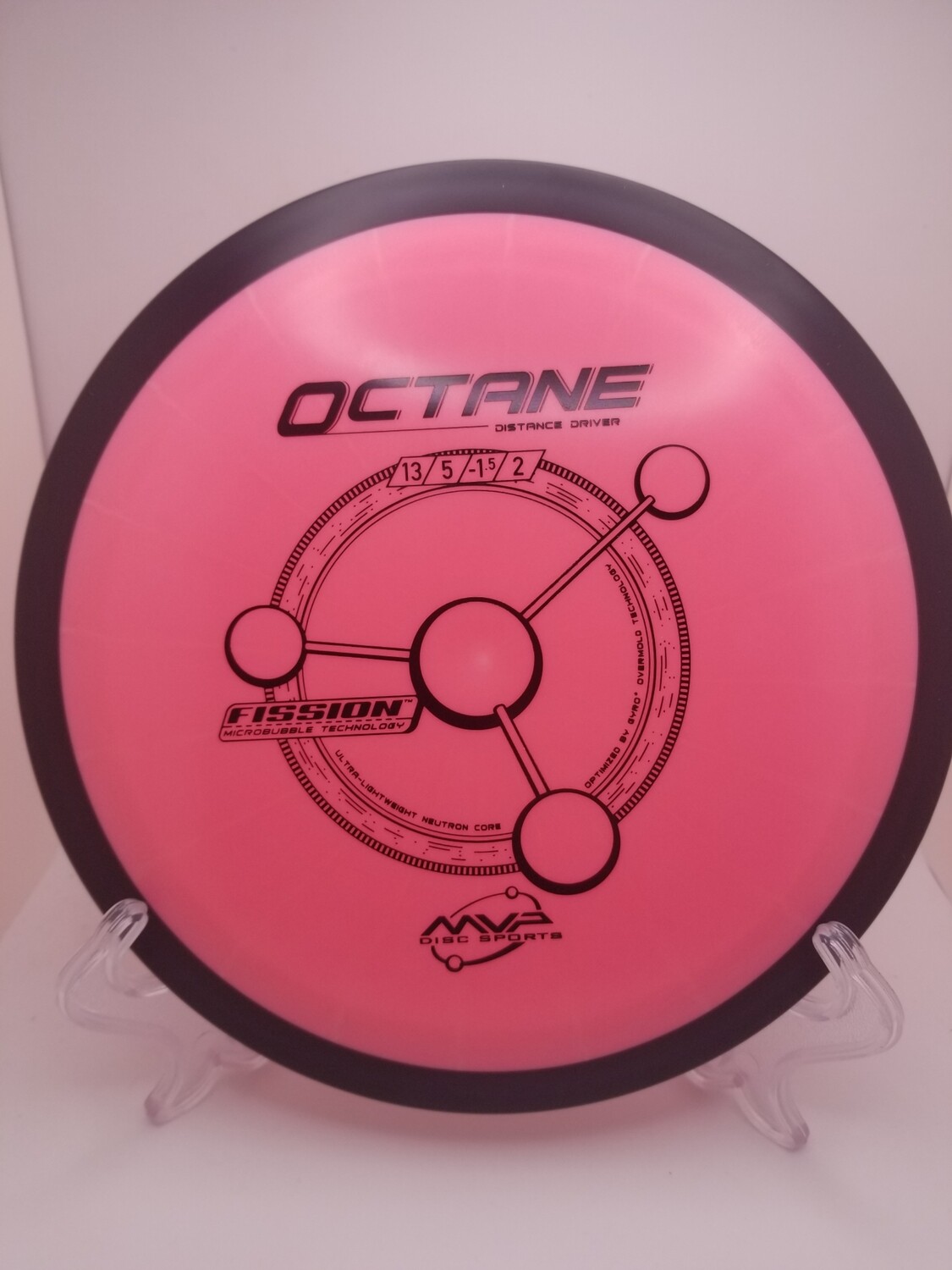 MVP Discs Octane Pink Stamped Fission 162g