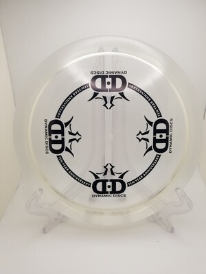 Dynamic Discs Lucid Ice Escape 10 Year Anniversary Black Stamp