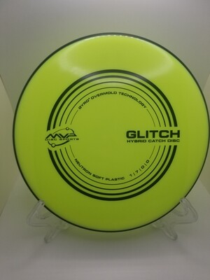 MVP Discs Glitch Neutron Light Neon Yellow Stamped 144-154g