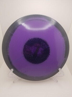 Dynamic Discs Felon Dark Purple Fuzion Raptor Eye 173g