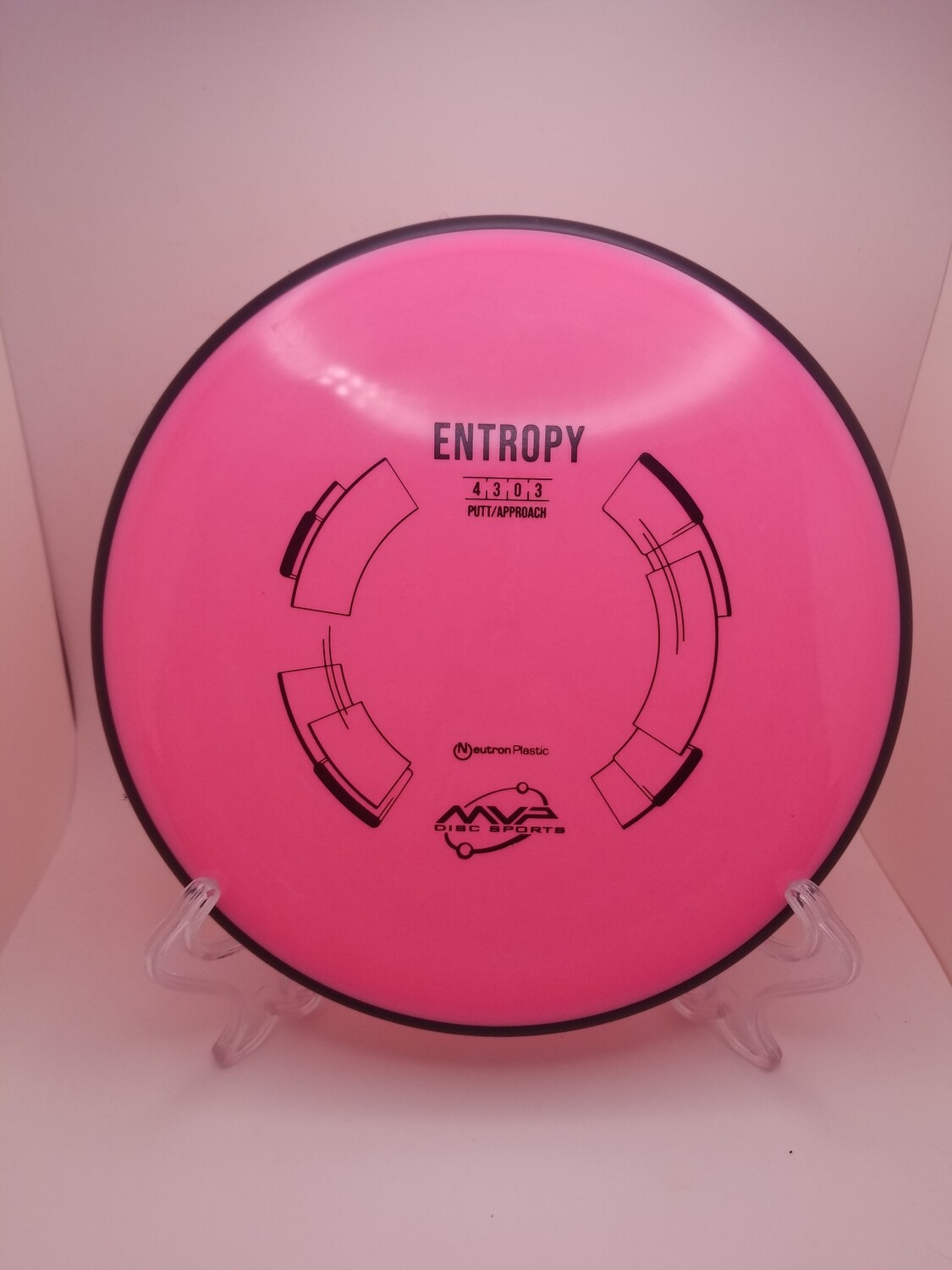 MVP Disc Pink Stamped Neutron Entropy 175g