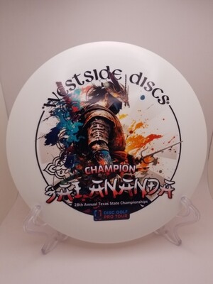 Westside Discs DyeMax Bear Sai Ananda Texas State 2023 Champion white 171g