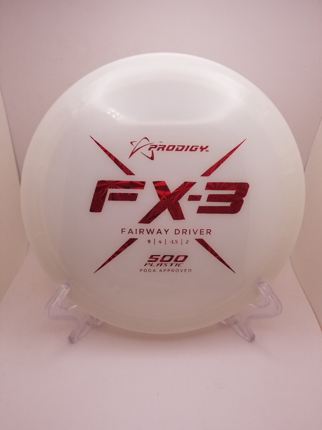 Prodigy Discs FX-3 Fairway Driver 500 Plastic 170-176g