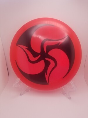 Dynamic Discs Lucid Raider Huk Lab TriFly DyeMax Red 174g