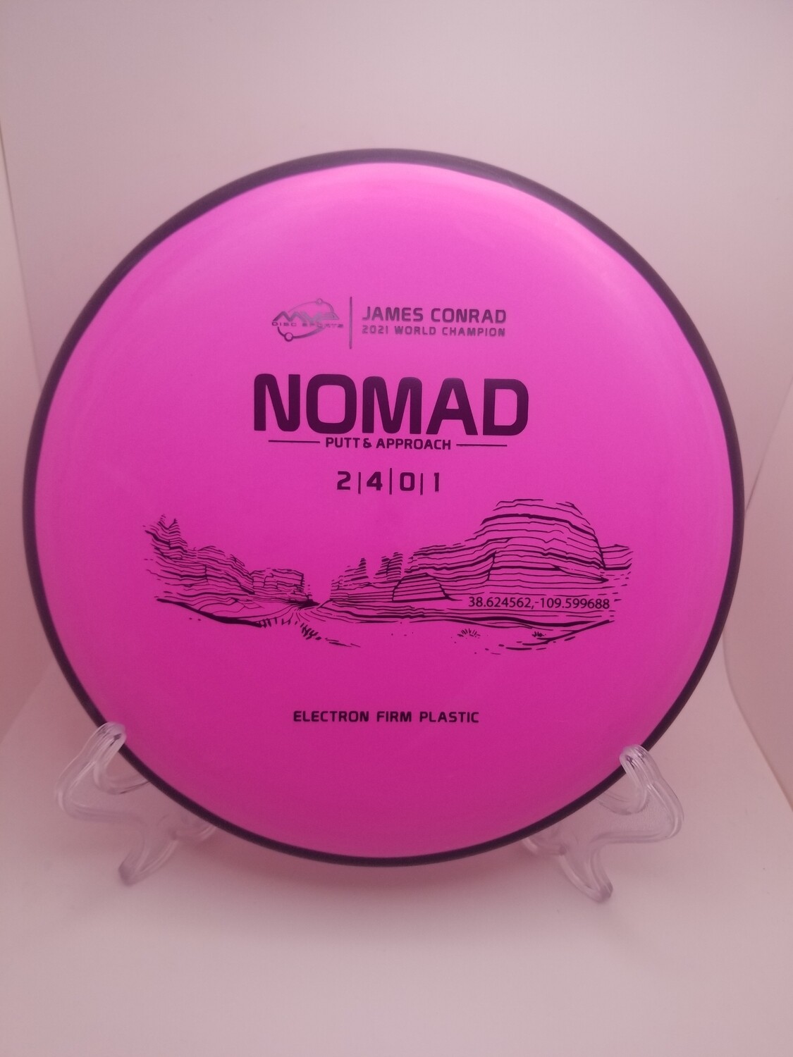MVP James Conrad Firm Electron Nomad Pink 173g